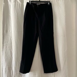 H&M black cropped / ankle pleated trouser EUC!